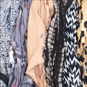 LOT 6 INFINITY SCARVES - Charming Charlie & more!